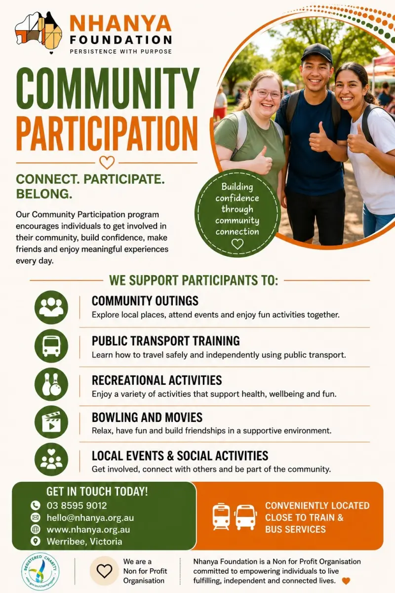 Nhanya Foundation Community Participation brochure