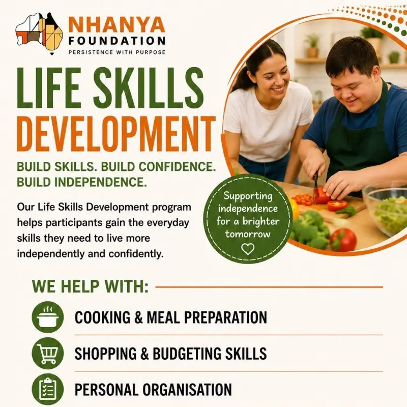 Nhanya Foundation Life Skills Development brochure