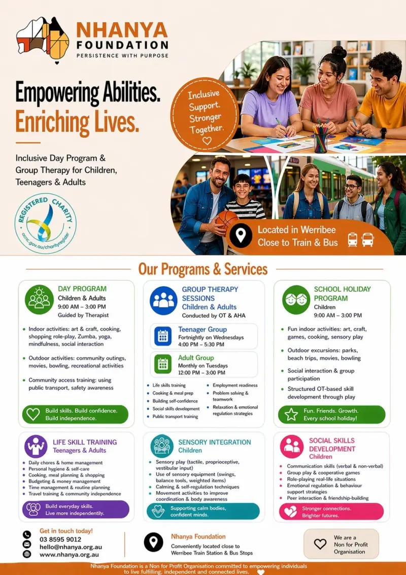Nhanya Foundation Programs & Services brochure