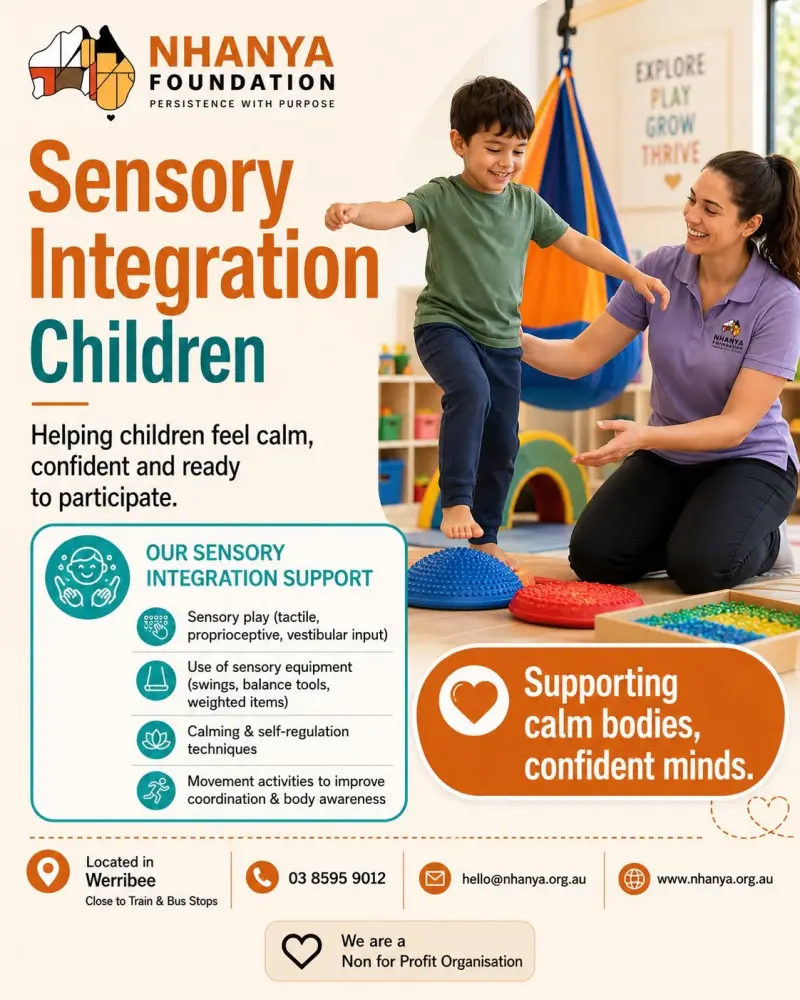 Nhanya Foundation Sensory Integration for Children brochure